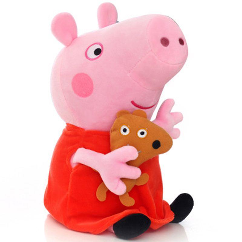 George Pig Mummy Daddy Plush Toy 20110cm Stuffed Doll Kids Gift Fans