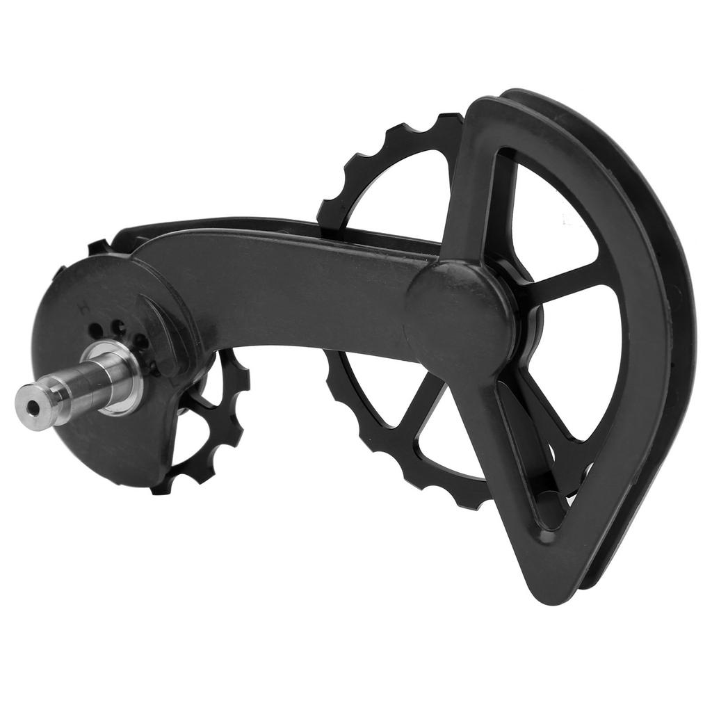 Metal and Ceramic Uncoated Bicycle Pulley Rear Derailleur Guide Wheel Bike Accessory(Ceramique noire )