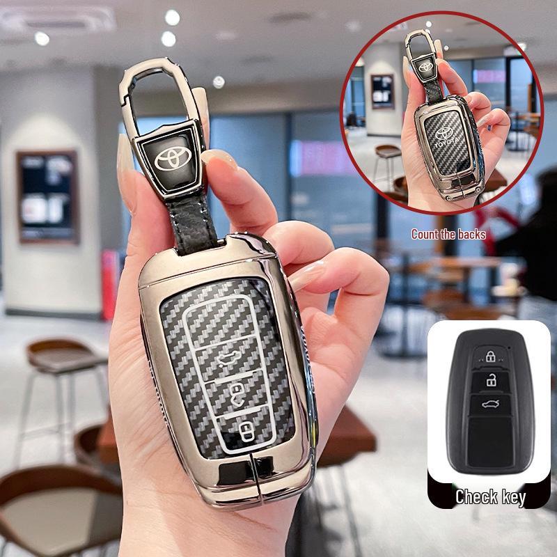 Toyota Key Case for Camry, Corolla, RAV4, Asia Dragon, Veloster, Highlander, and Feng