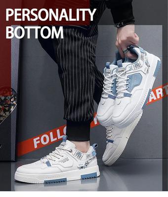 2024 Men Casual Platform Sneakes LaceUp Trainers Student Sneakes Mens Vulcanized Shoes Tennis Sneakers