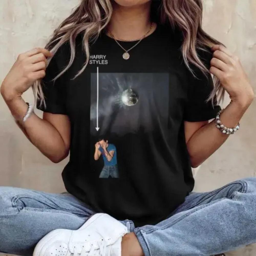 

Latest Harry Styles Fan Cotton T-shirt for Fans of His Women Men Album Comfortable Breathable Trendy Ins 3XL