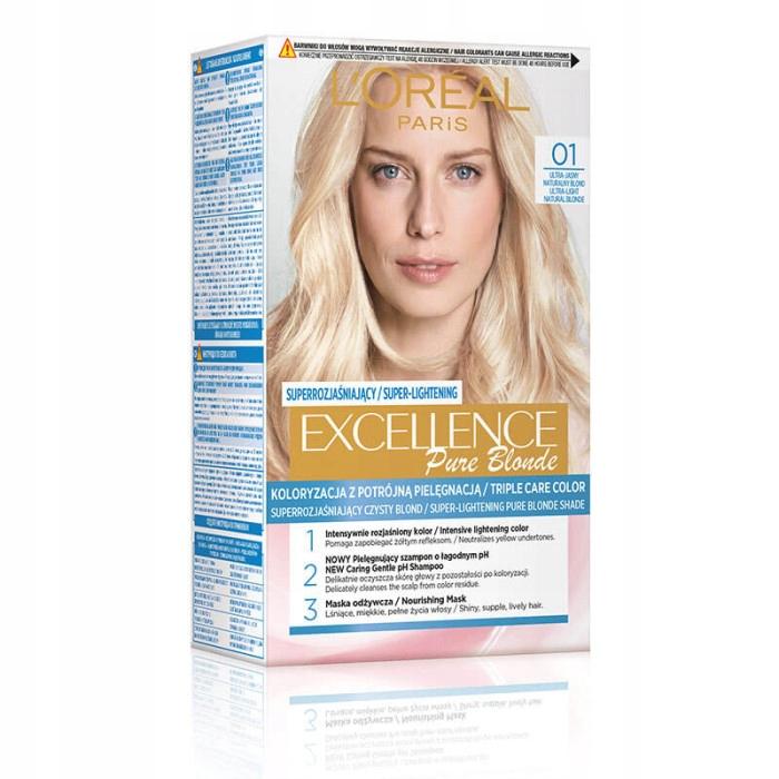 'Oréal Paris Excellence Pure Blonde Hair Coloring Cream