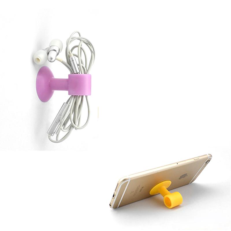 Silicone Door Handle Lock Suction Cup Wall for Anti-Collision Silencer Protective Pad CLE