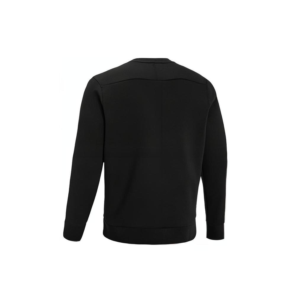 Under Armour Summit Series Knit Crew Neck Training Sweatshirt Men Tops Black 1370417-001