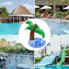 Floating Inflatable Coconut Tree Beverage Coasters Beach Party Supply Water Toy Bathing Pool Party Decor Bar Coasters