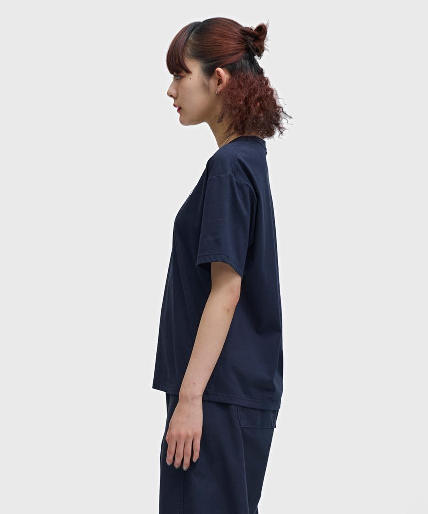 FRED PERRY [Womens] Crewneck T-Shirt - Navy Afpf2611142-311