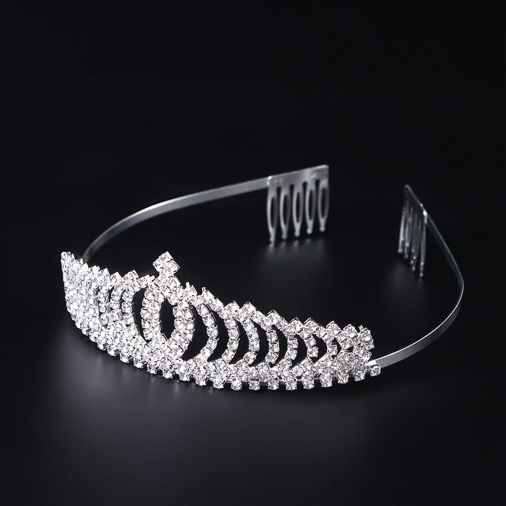 Clasp with Comb Act of Role of Queen Hair Clips Hair Hoop Princess Crown Headwear Headband