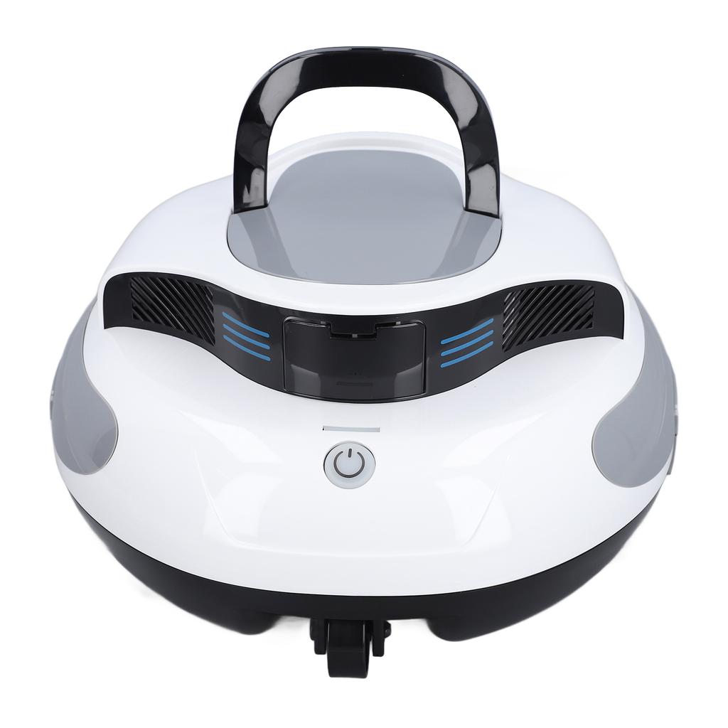 Cordless Pool Vacuum IPX8 Waterproof Full Automatic Smart Parking Pools Cleaning Tool 100‑240V EU Plug