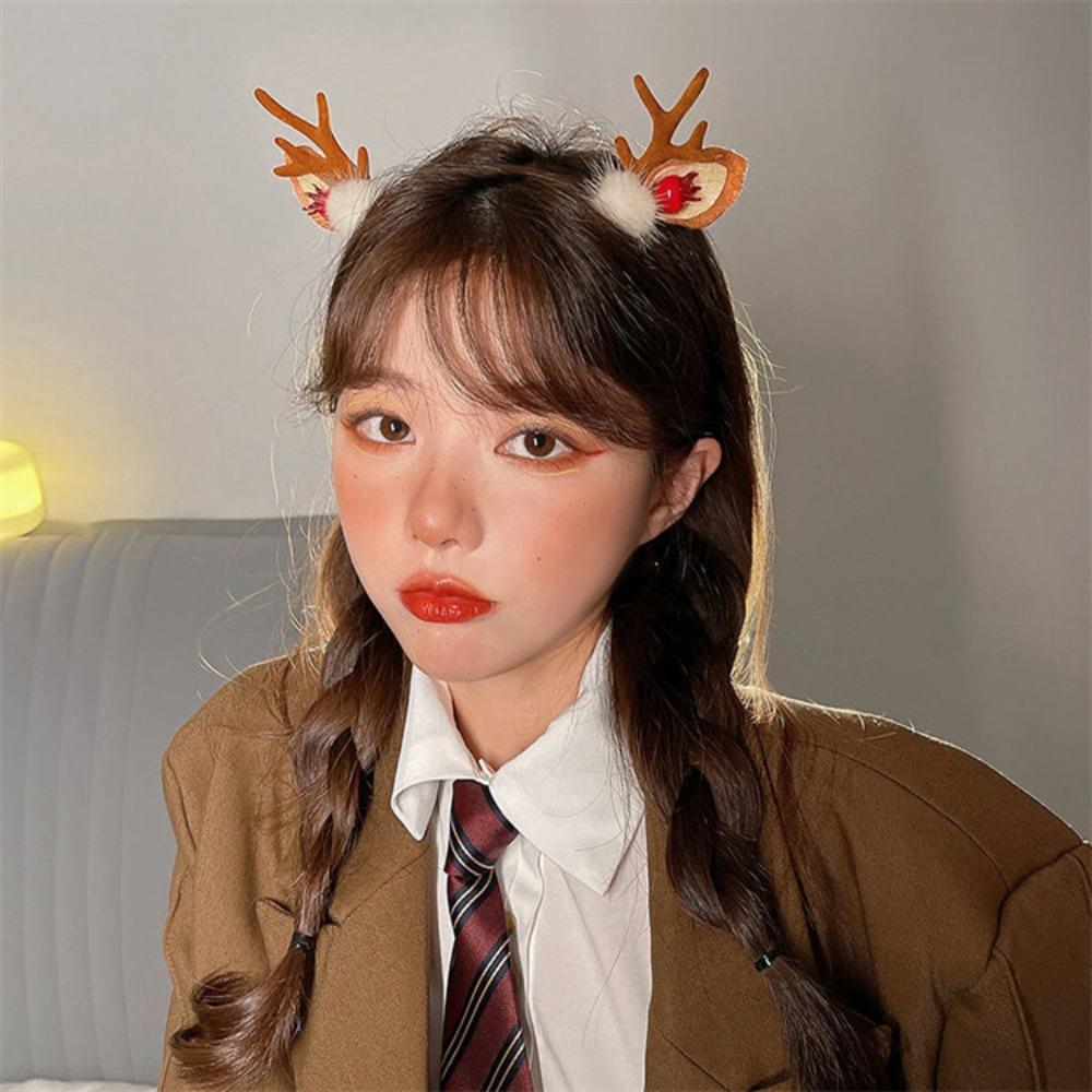 Girl Make Up Female Branch Women Hair Band Antlers Headband Korean Style Head Hoop Hair Accessories