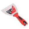 5in Putty Cutter Non Slip Handle Mirror Polished Stainless Steel Paint Scraper for Drywall Repairing and Clearing