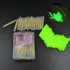 50/100pcs Night Fishing Glow Sticks Night Fishing Float Fluorescent 4.5*39mmPP Float Rod Lights Fireflies Lightstick Accessories