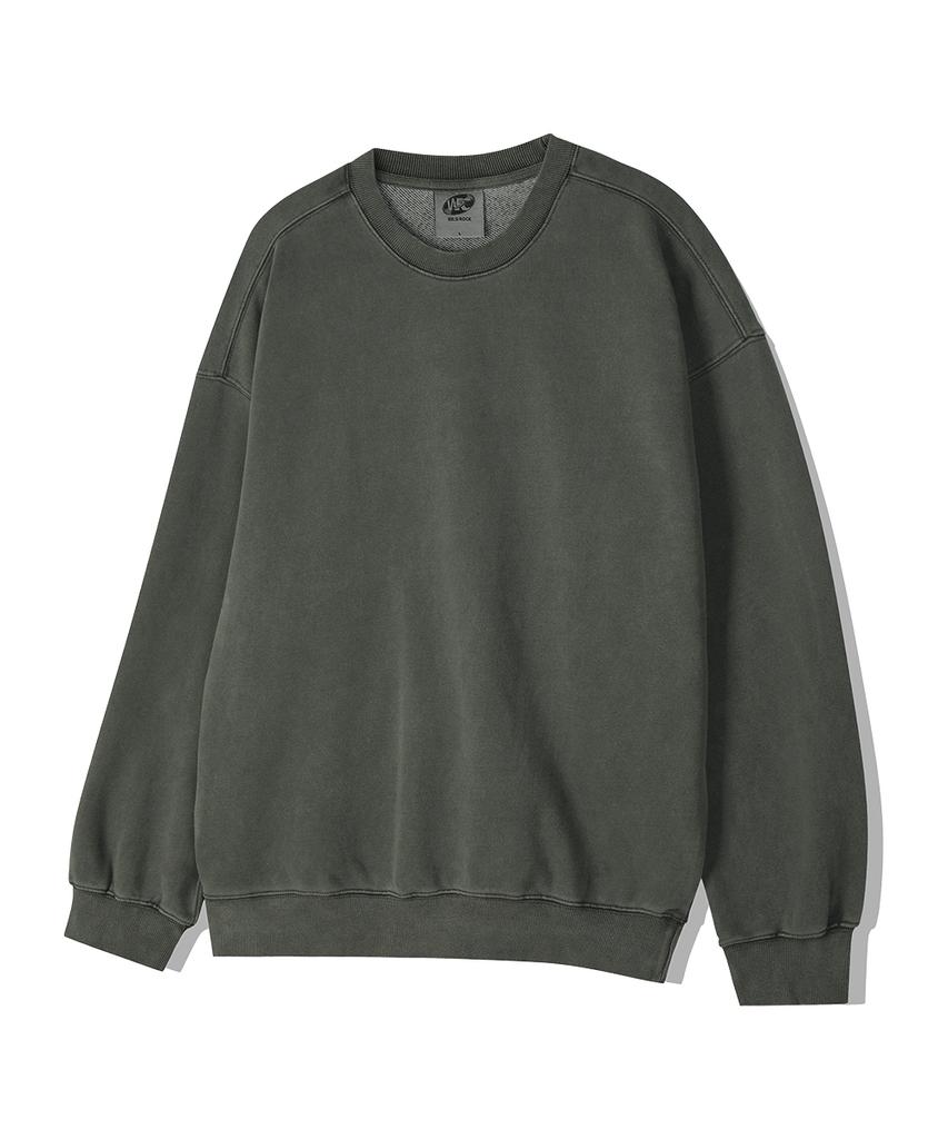 WILDROCK [2Pack] Wild Basic Pigment Oversized Sweatshirt 5_Col