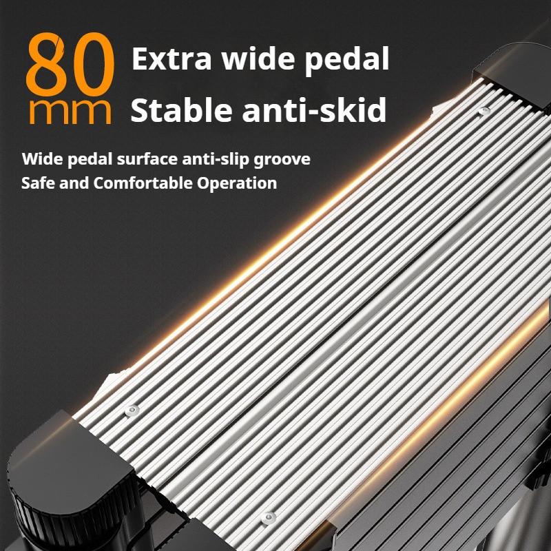 Stainless Steel Telescopic Ladder Multi Functional Household Herringbone Ladder Portable Folding Step Ladder