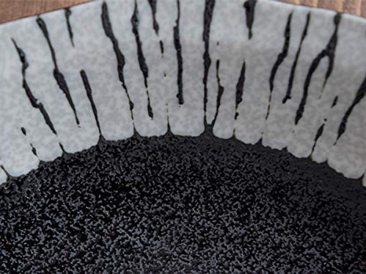 EAST Table Small Plate 12cm Oil Drop Black Kt-010 Made In Japan Microwave Safe Dishwasher Safe Soy Sauce Plate Delicacy Plate Kt-010