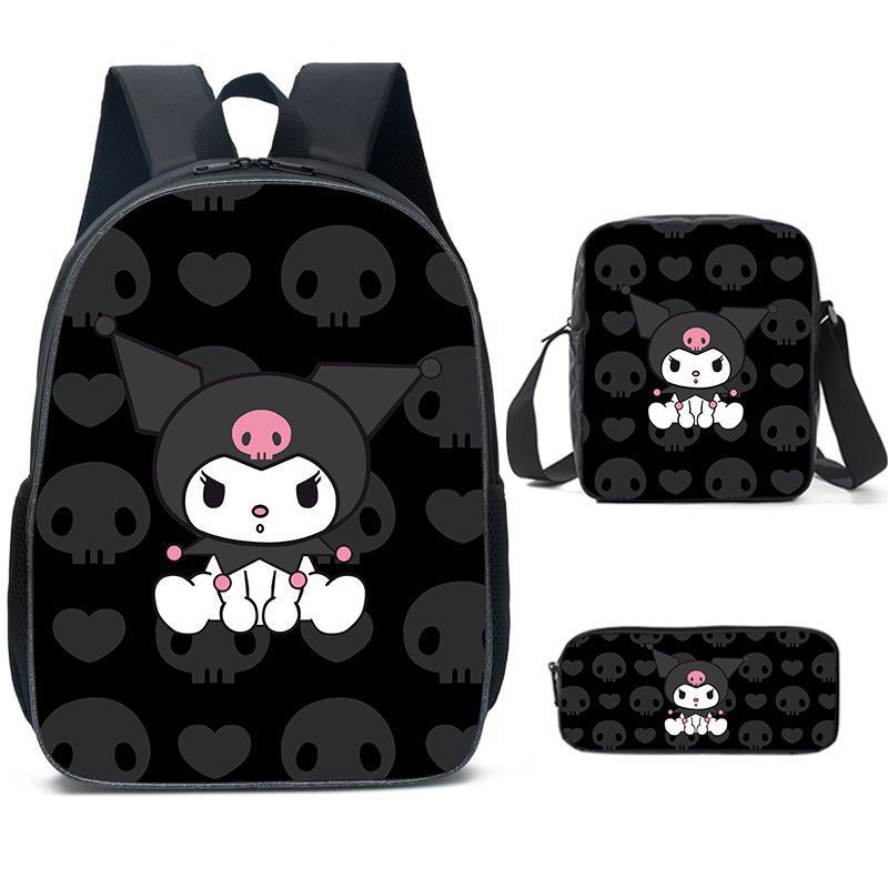 3D Animation Three-Piece Yugui Dog Cartoon Primary And Secondary School Students Schoolbag Children'S Backpack