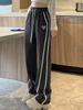 Women's Summer 2024 Wide-Leg Sweatpants: Casual, Loose, Straight-Leg Sports Pants