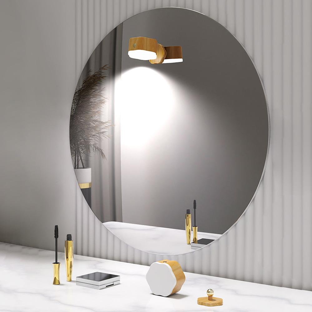 LED Wall Sconces Light Touch Eye Protection Wall Light 3 Color Temperature Dimmable Wall Light 360 Rotatable USB Recharge Lamp