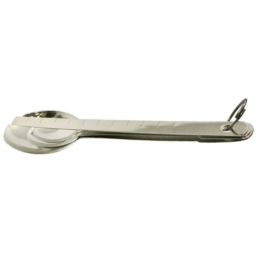 Kai Corporation Stainless Steel Measuring Spoon Set Slim Cookfile (with Spatula) DH-2345
