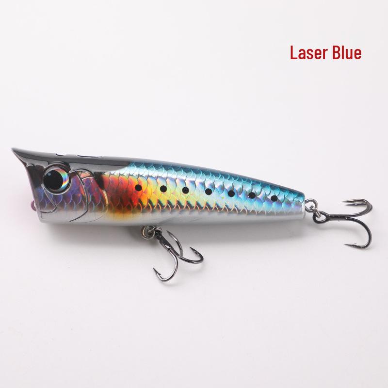 

Water-Spraying Big Mouth Crawler Lure: 15g/20g, Floats & Pops on Water Surface, Ideal for Freshwater & Saltwater 15g