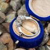 925 Sterling Silver Sparkling Horse Eye Geometric CZ Stackable Ring for Women Fine Jewelry Wedding PartyGood product