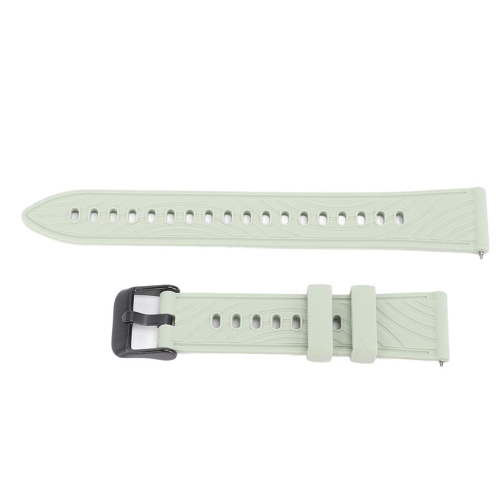 Watch Band for   Silicone Soft Breathable Quick Release Carved Smartwatch Replacement Band Strap for Men Women