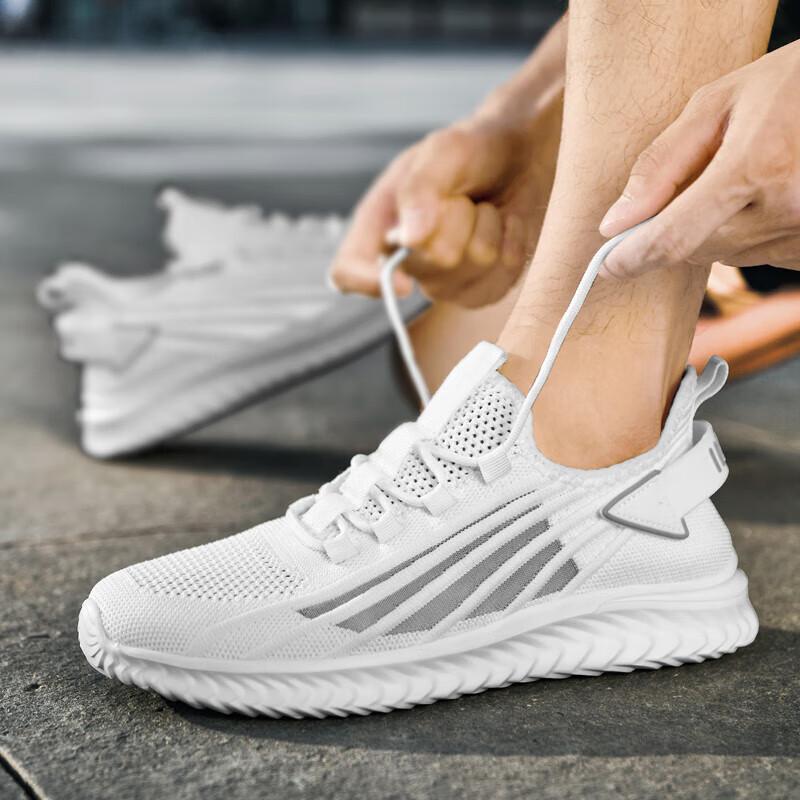 2025 neue Jugendsportschuhe Herren Junior High School Schüler stoßdämpfende Laufschuhe Sommer atmungsaktives Mesh Jungen große Größe
