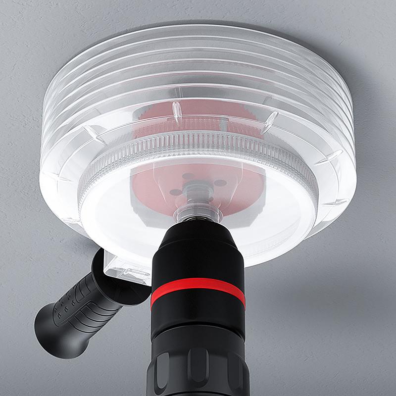 1 buc. ciocan electric mașină de găurit pentru colector de praf, capac pentru colector de praf, ferăstrău cu gaură, capac pentru burghie, instrument de mână