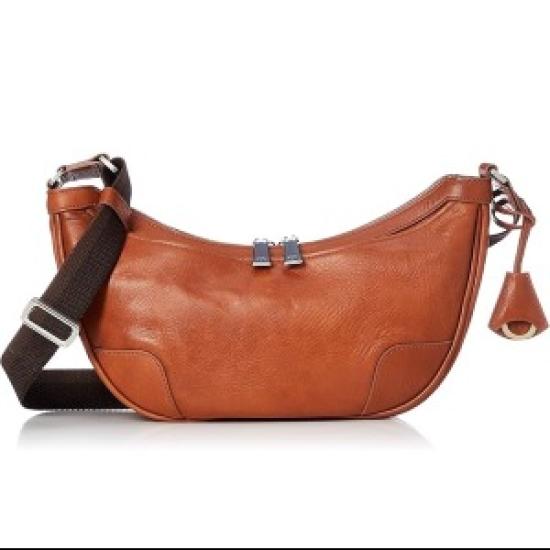 [Aniary] Shoulder bag, antique leather, 01-03007, dark orange