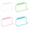 Towel Holder Punch Free Space-saving Plastic Cupboard Cabinet Hanging Towel Rack for Home
