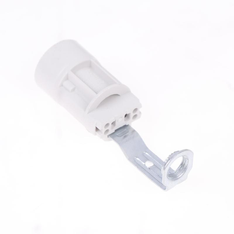 10 Pcs Candelabra Socket E14 Bracket Lamp Holder Lighting Base Zinc Alloy Sockets Bulb Holder With Bracket For  Lamps