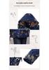 Women's Winter Hooded Fleece-Lined Cotton Jacket - Warm, Thick Coat for Middle-Aged and Elderly