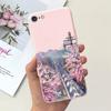 Für Apple iPhone SE 2020 Hülle Stylische Bonbon-Lackierte Rückseite 4,7'' Weiche Silikon-TPU-Handyhülle Für iPhone SE 2022 2020 Fundas
