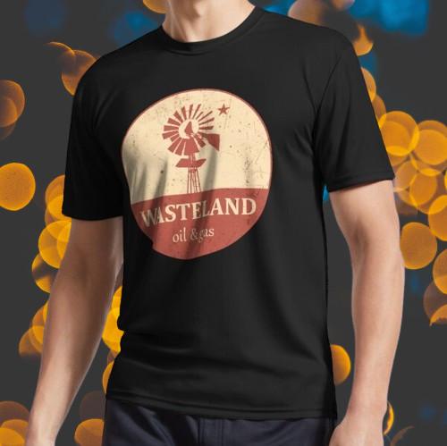 Wasteland Oil Gas Logo T-Shirt Unisex Size S-5XL S