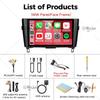 Wireless CarPlay&Auto Android 14 Radio For Nissan Qashqai J11 X-Trail 3 T32 2013-2017 Car Multimedia GPS Navigation Autoradio