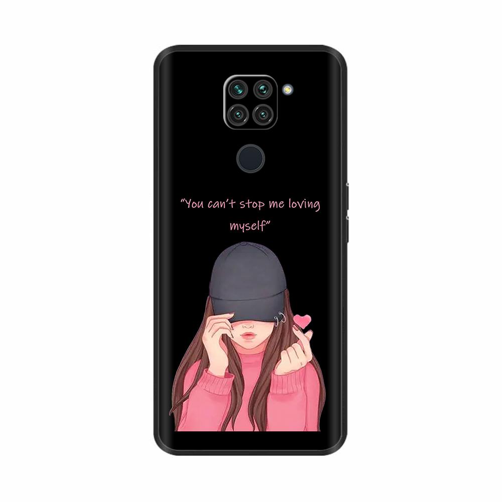 Case For Xiaomi Redmi Note 9 Case Soft Black Silicon Back Cover For Redmi Note9 Cover Redmi Note 9 Case Funda Coque Bumper Shell
