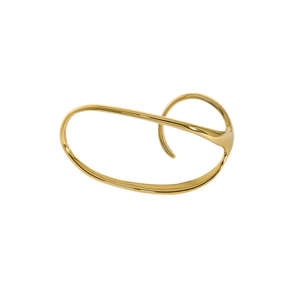 

Hip Hop Open Ring Gold/Silver Hollow Ring Creative Jewelry Accessories Daily Wear золотий