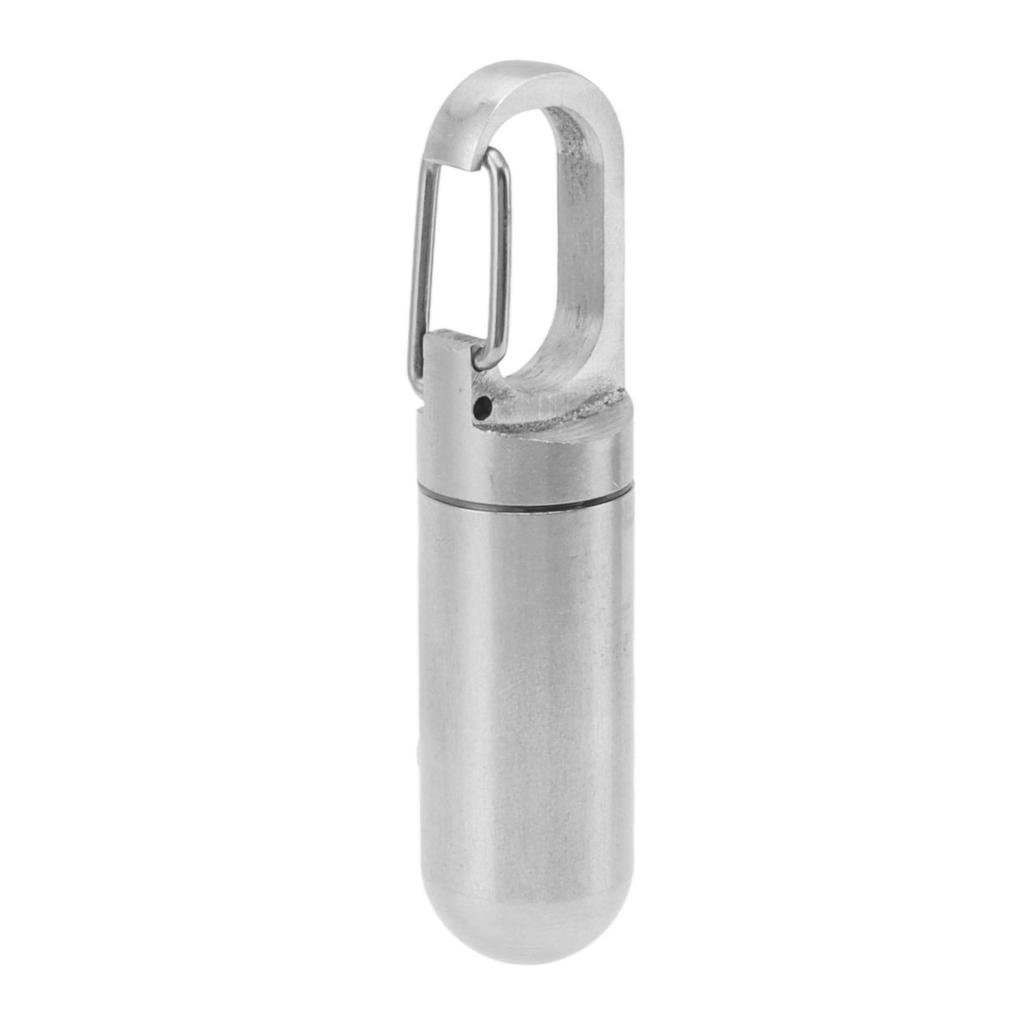 Keychain Tablet Holder Portable Waterproof Stainless Steel Tablet Case for Outdoor Camping Travel