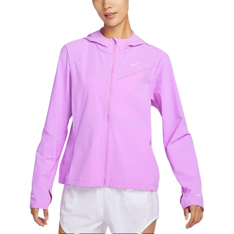 New Nike Jackets Women's Rush Purple Red FB7481-532