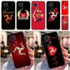 Isle of Man Flag Case For Honor X9a X9b X9c X8b X8a X8 X9 50 70 90 Lite Honor 200 Pro Magic 7 5 6 Lite Cover