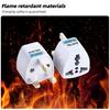 Fonken Global Standard Travel Power Adapter EU/US/UK/AU/GER/South Africa Socket Electrical Universal Plug Converter Power Charger