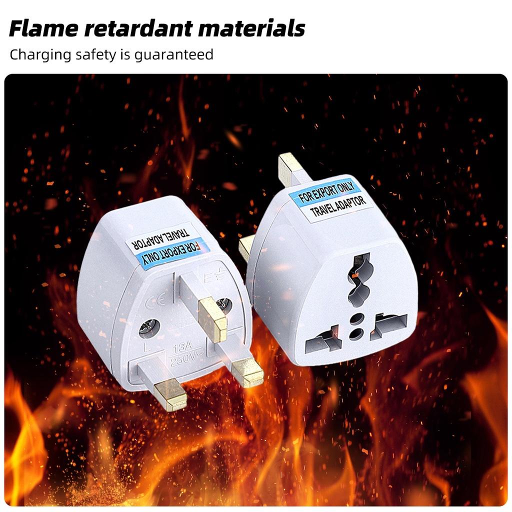 Fonken Global Standard Travel Power Adapter EU/US/UK/AU/GER/South Africa Socket Electrical Universal Plug Converter Power Charger