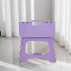 Portable Outdoor Folding Mini Stool - Compact and Durable Plastic Design