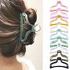 Pinces à Cheveux Grandes Colorées Transparentes Épingles à Cheveux Élégantes Pince Requin Polyvalente Pour Femmes Filles Accessoires de Cheveux Mode Cadeaux