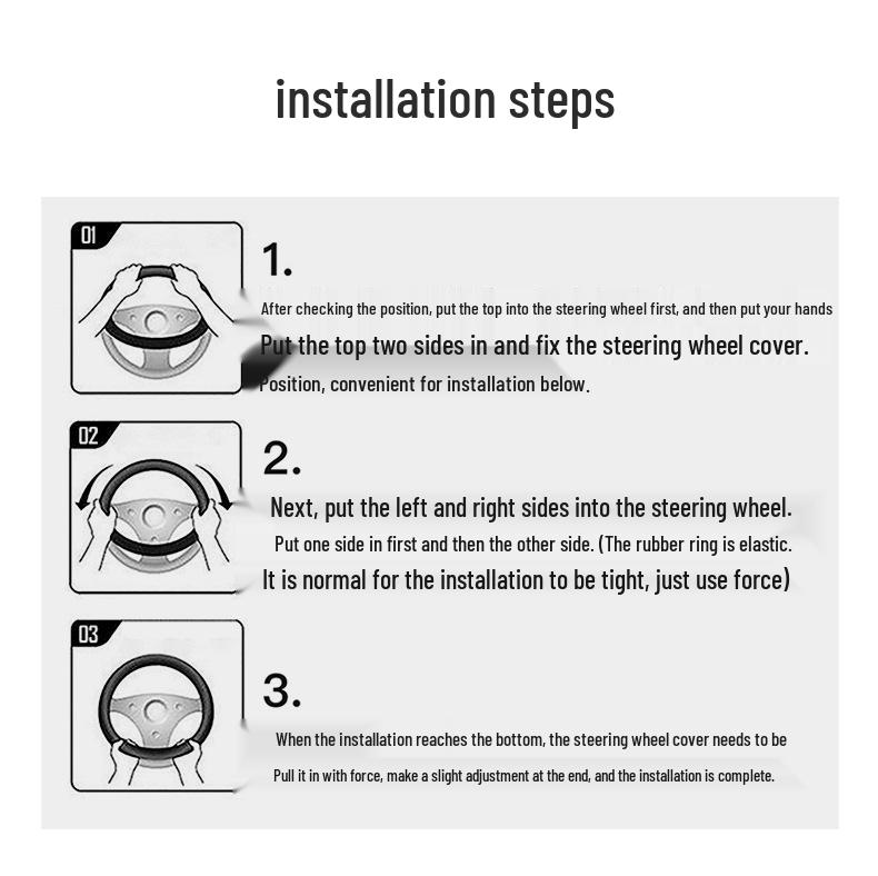 2025 Xiaopeng Steering Wheel Cover for E29, N5, P5, G3, P7, X9, G7, G9, G6 Models