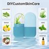 Silicone Ice Roller for Face Reusable Beauty Tool Ice Face Roller Massager Reducing Swelling Ice Cube Tray Natural Conditioning