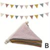 Pennant Banner Flags, Infant and Toddler Room Decoration Pennant, for Nursery Decor Baby Birthday Boho Wedding Shower Party Event (Coloured Banner)
