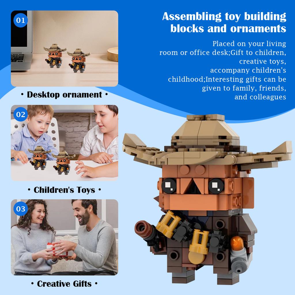 Building Block Toys, Birthday Gifts, Holiday Gifts, Challenging Building Block Toys, Home Decoration