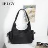 IELGY One-Shoulder Underarm Oxford Cloth Bag Casual Large-Capacity Commuter Simple Female Bag