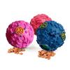 Sonido de risa Pelota para perro Mascota Pelota para masticar Juguete para masticadores agresivos Interactiva Chillona Tambaleante Pelota de juego para perro para limpieza dental