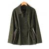 Womens 2026 Faux Lamb Leather Trench Coat With Lapel Collar Waist Belt Plus Size Elegant Outerwear